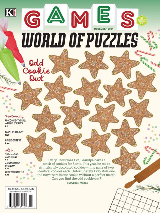 Title details for Games World of Puzzles by Kappa Publishing Group, Inc. - Available